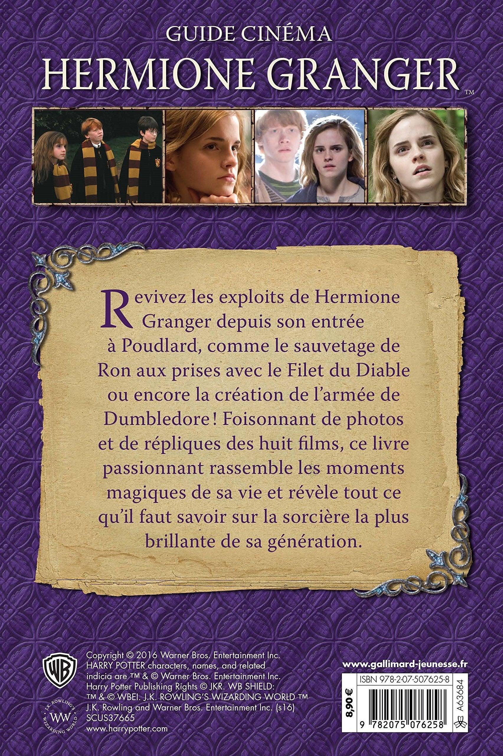 GUIDE CINEMA - T02 - HERMIONE GRANGER - La Muchette