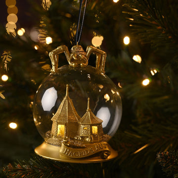 Boule de Noël LED - Cabane d'Hagrid