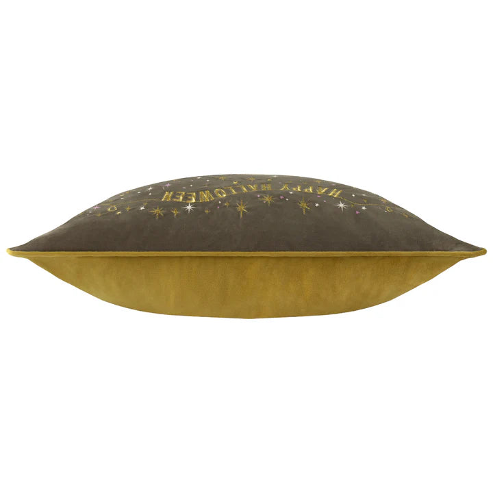 Housse de coussin en velours - Happy Halloween