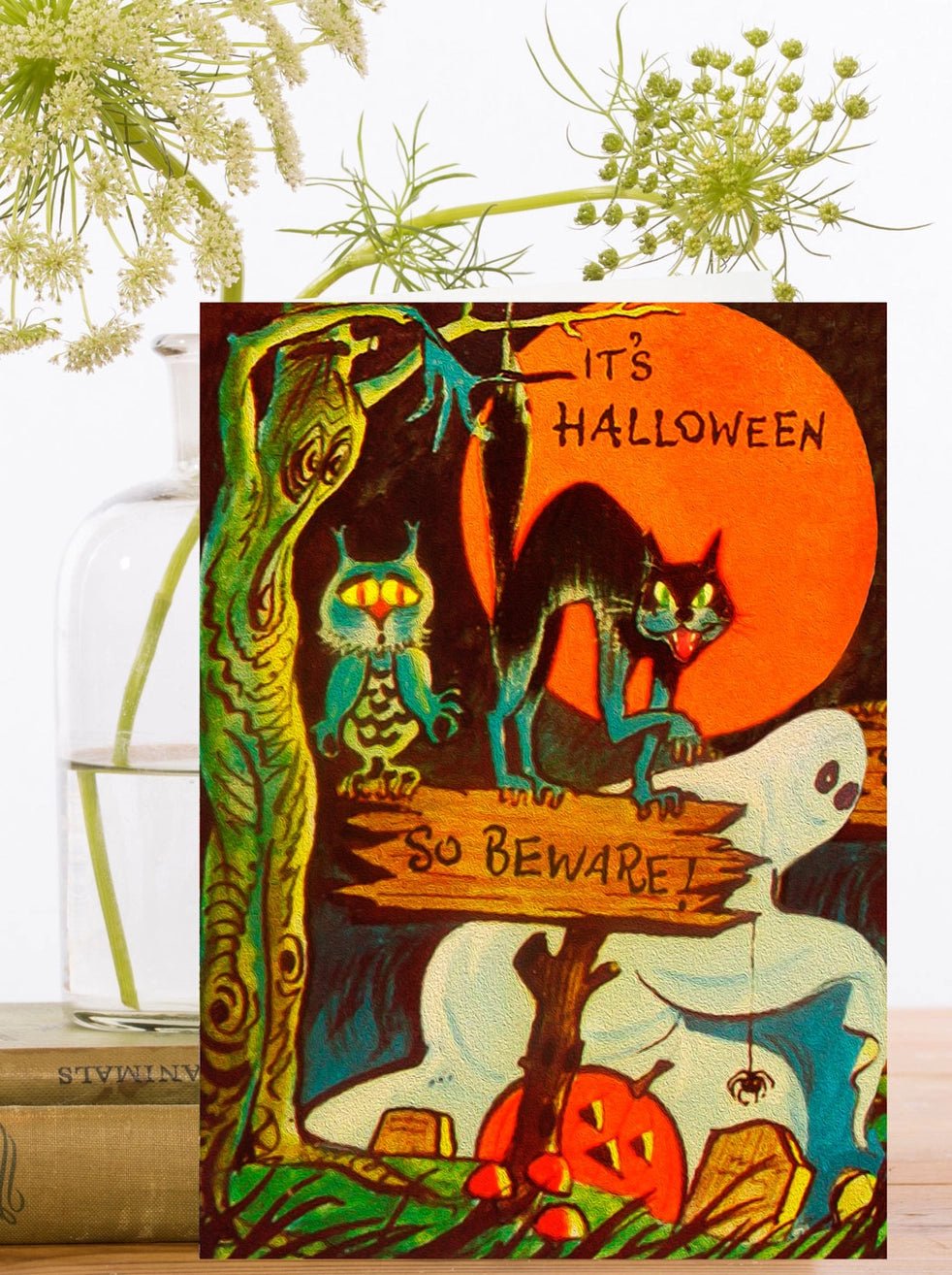 Carte de Halloween - So beware! - La Muchette
