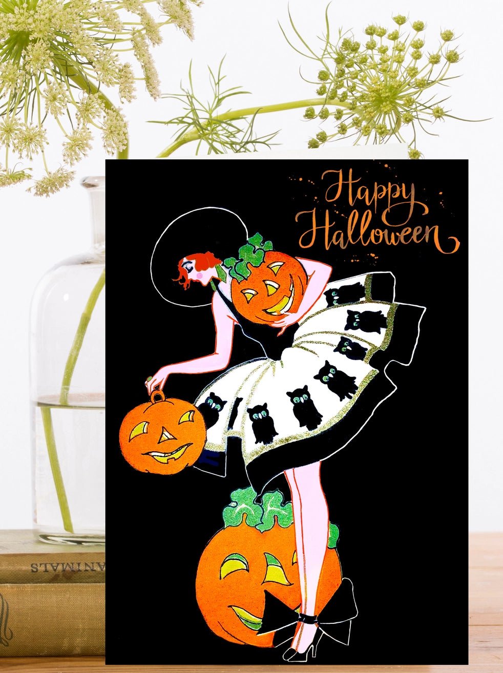 Carte de Halloween - Happy Halloween - La Muchette