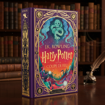 Harry Potter et la Coupe de Feu - Édition Illustrée et Interactive (Tome 4) - Vue artistique et détaillée