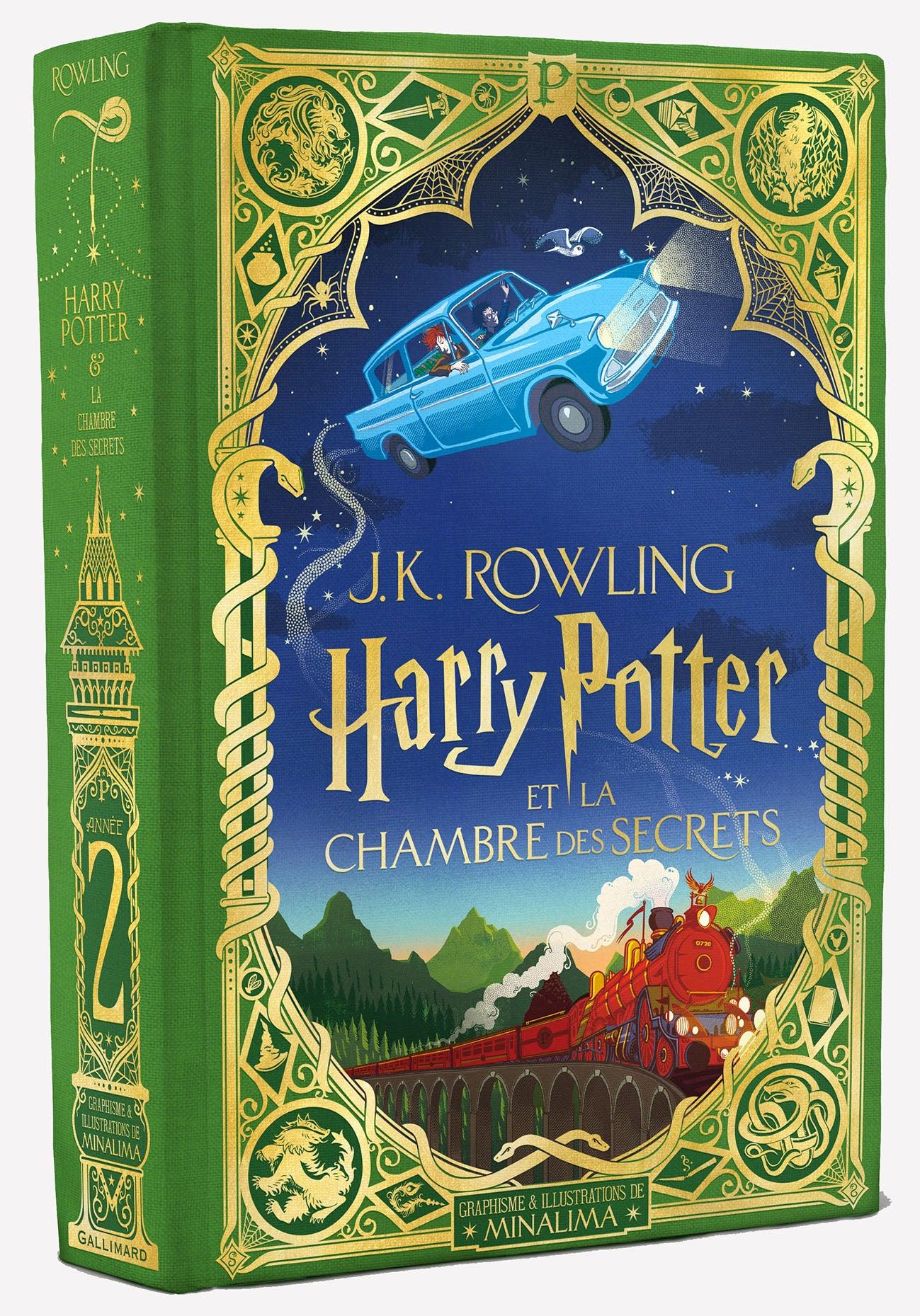 Harry Potter et la chambre des secrets - Édition MinaLima - La Muchette