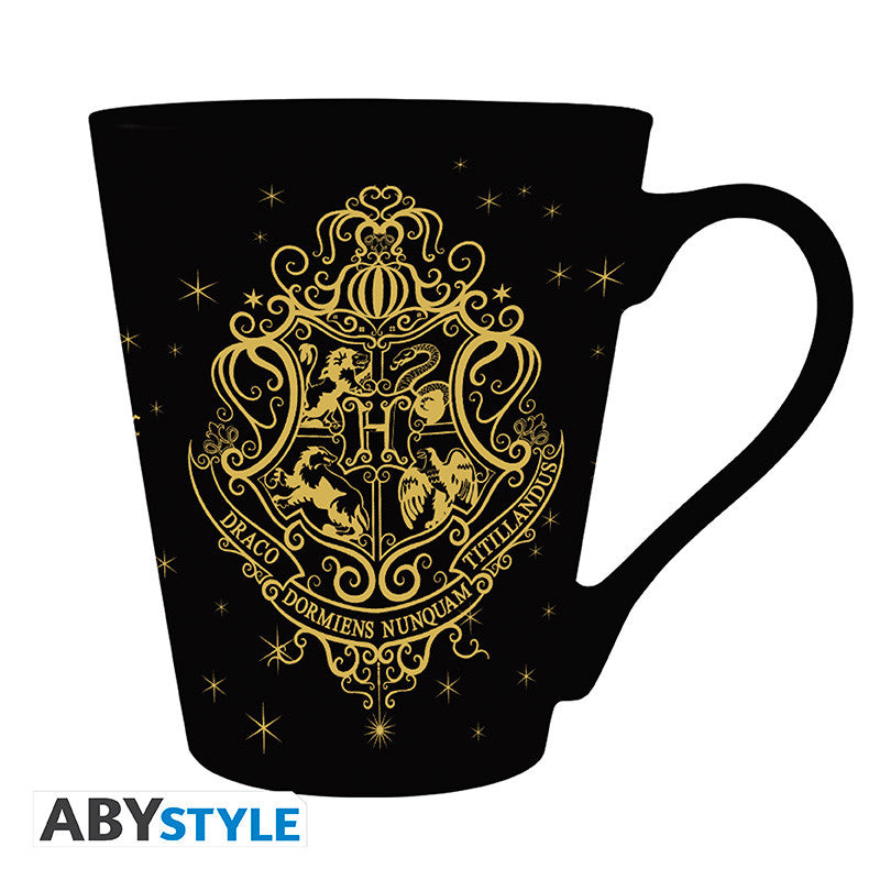 Mug Phénix & Poudlard - Harry Potter - Tasse Dorée Mat & Foil (250ml) - Céramique