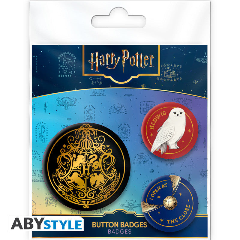 Pack de Badges - Poudlard