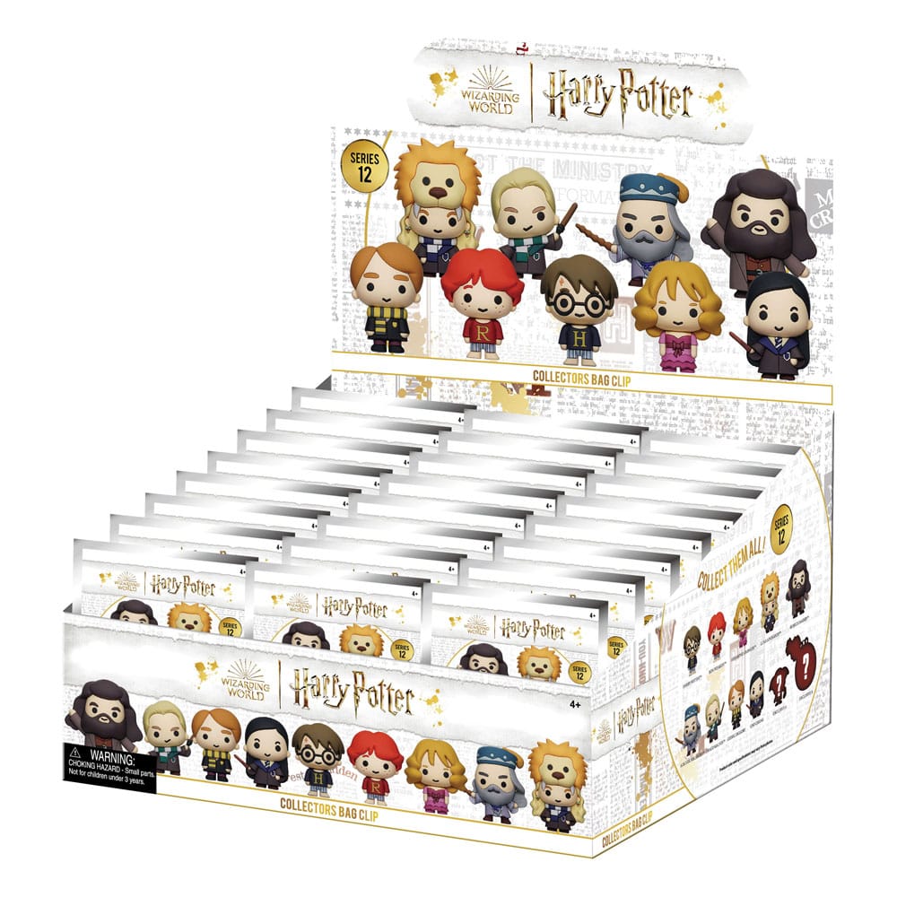 Porte-clés 3D mystère Harry Potter - Mini figurines série 12