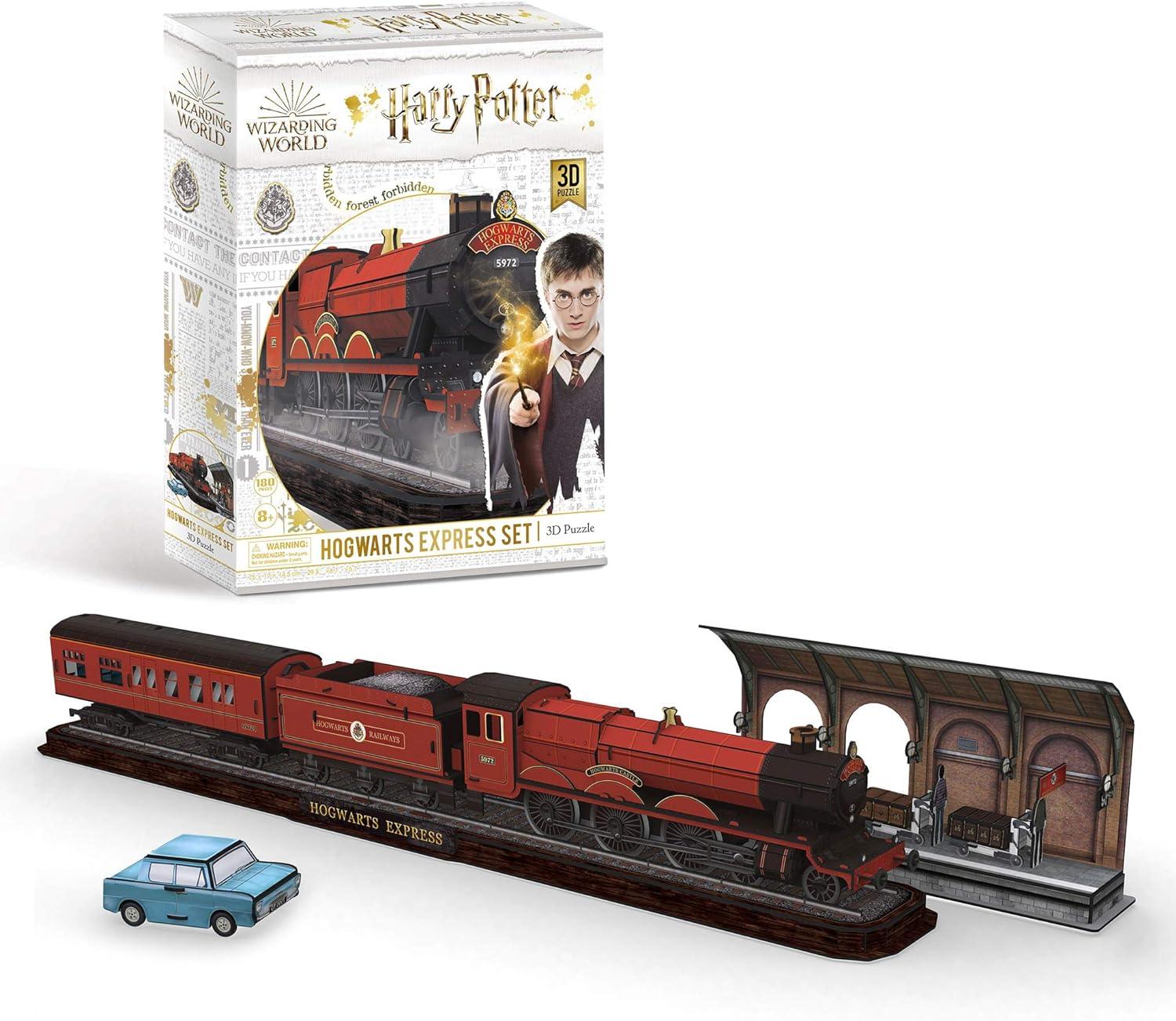 Harry Potter puzzle 3D set Poudlard Express (180 pièces) - La Muchette