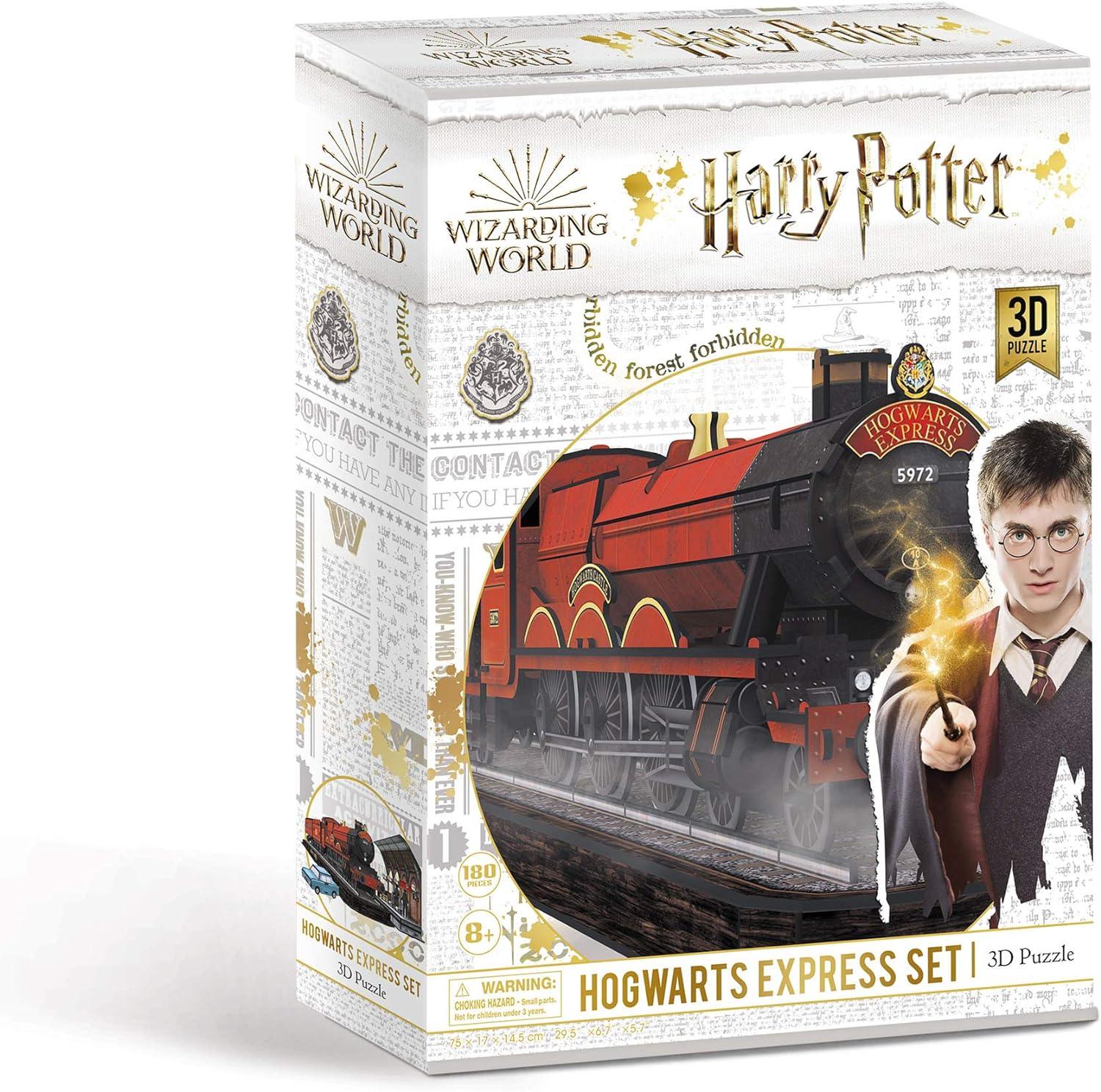 Harry Potter puzzle 3D set Poudlard Express (180 pièces) - La Muchette
