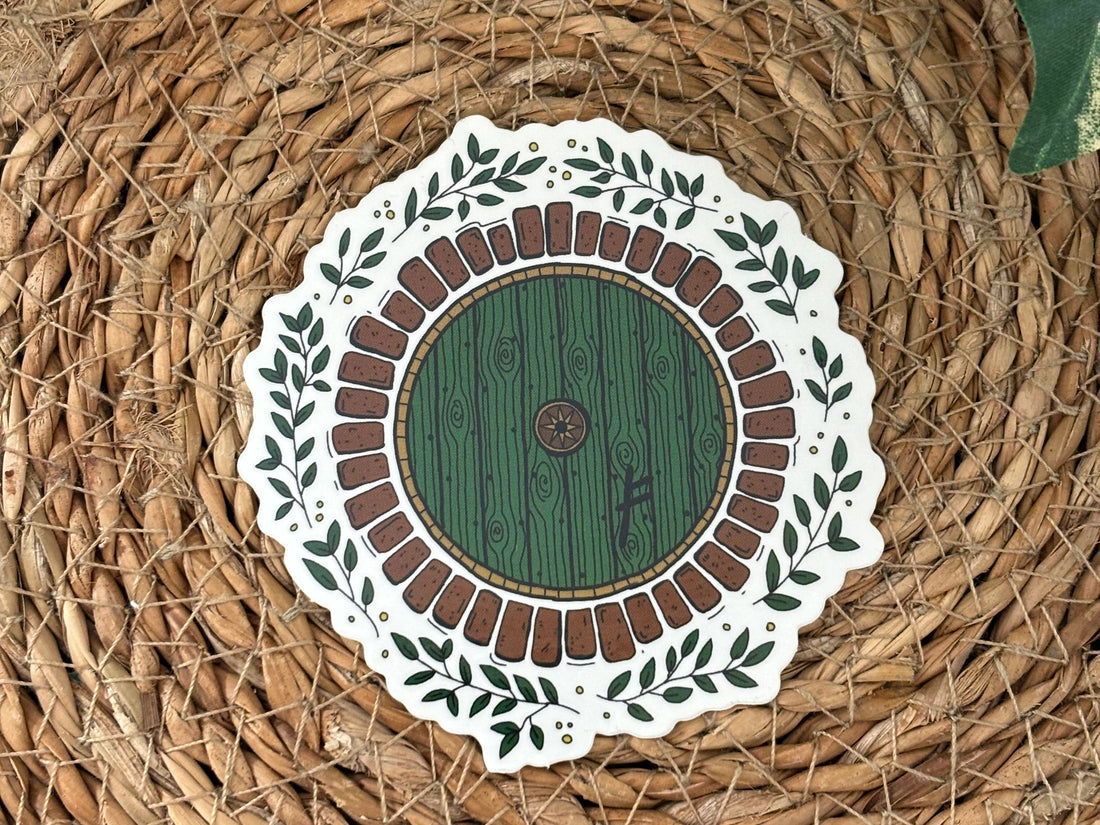 Sticker Porte de Hobbit - La Muchette