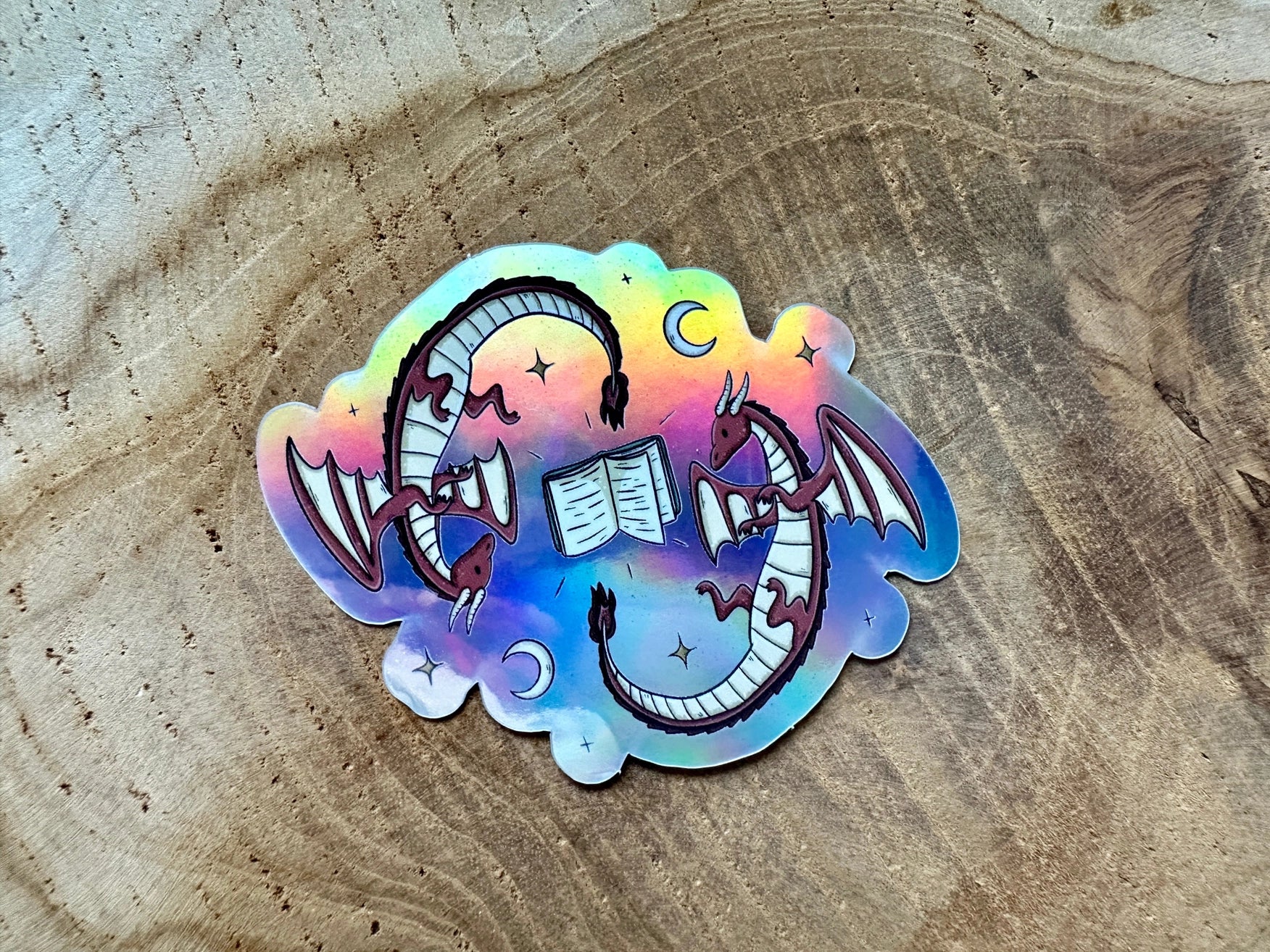 Sticker holographique Dragon - La Muchette