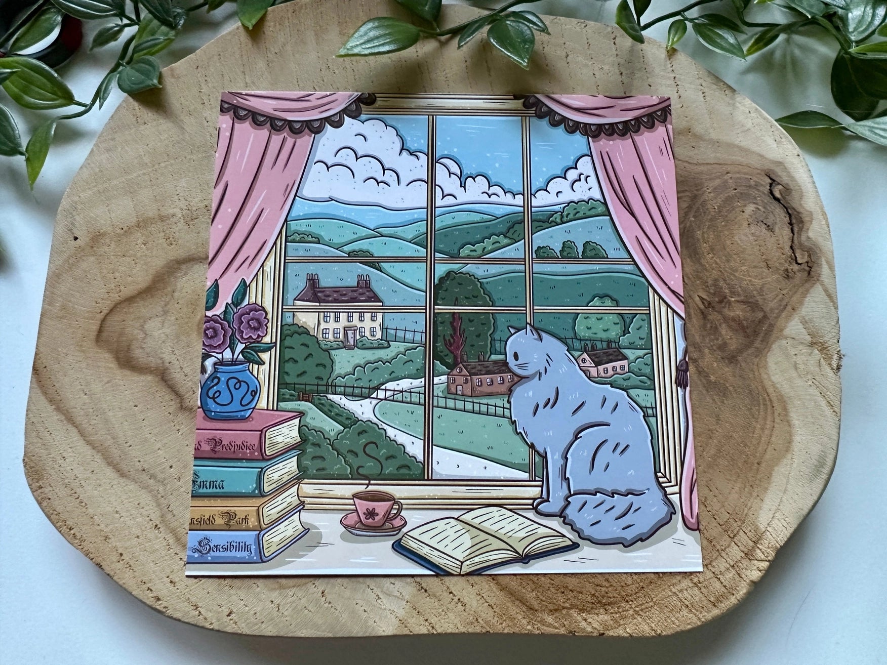 Carte postale - Jane Austen