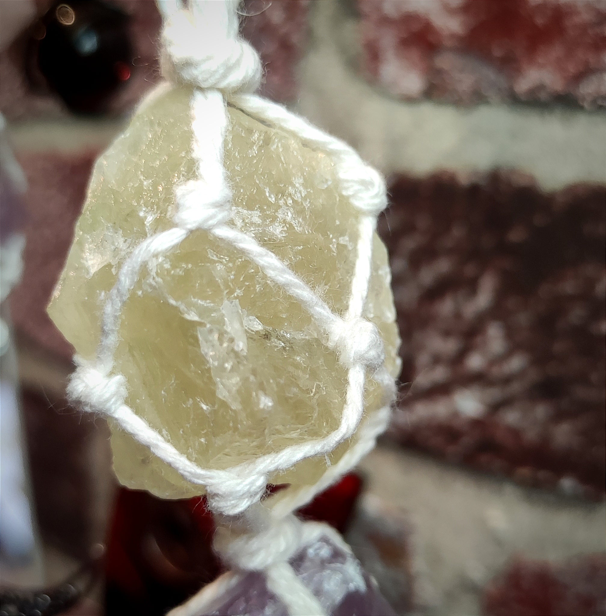 Suspensions de pierres naturelles - La Muchette