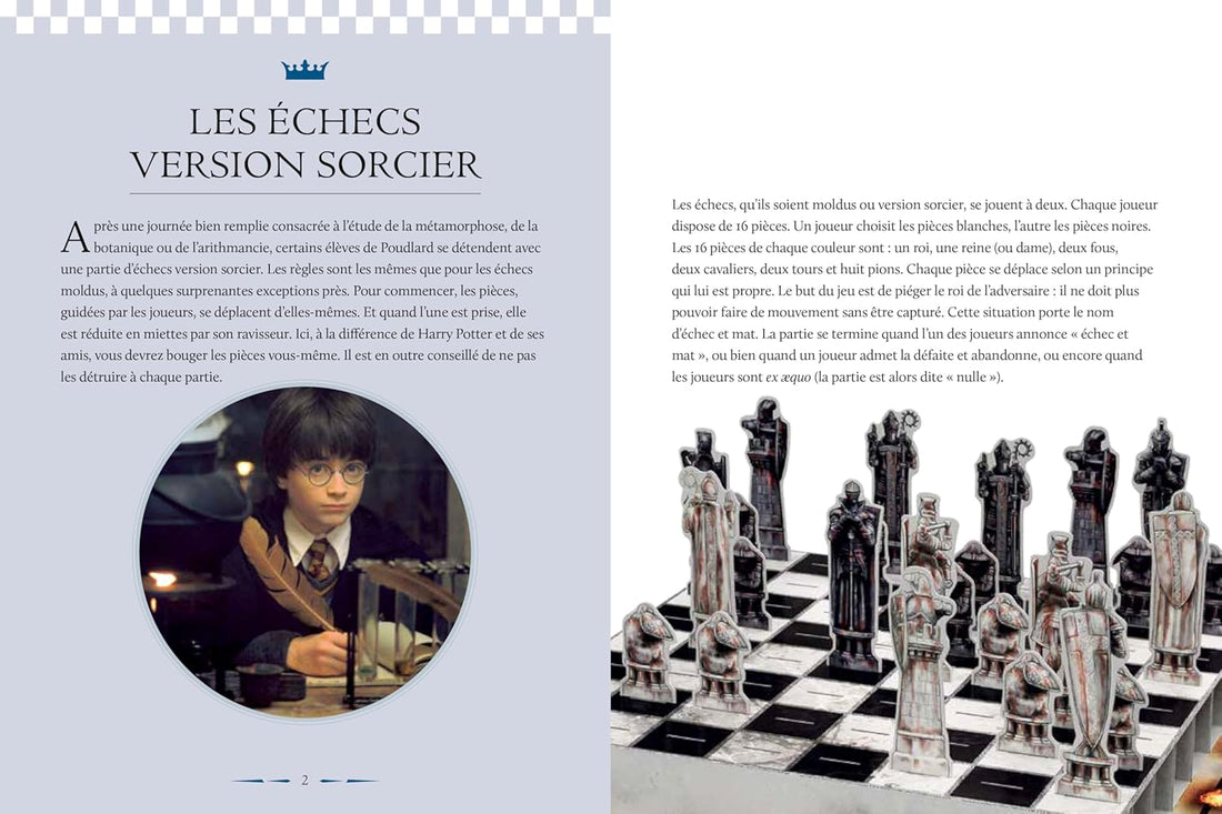 Le jeu d'échecs POP-UP Harry Potter