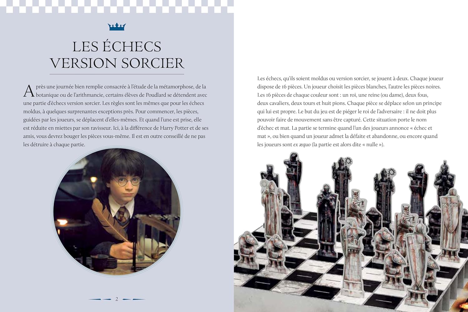 Le jeu d'échecs POP-UP Harry Potter