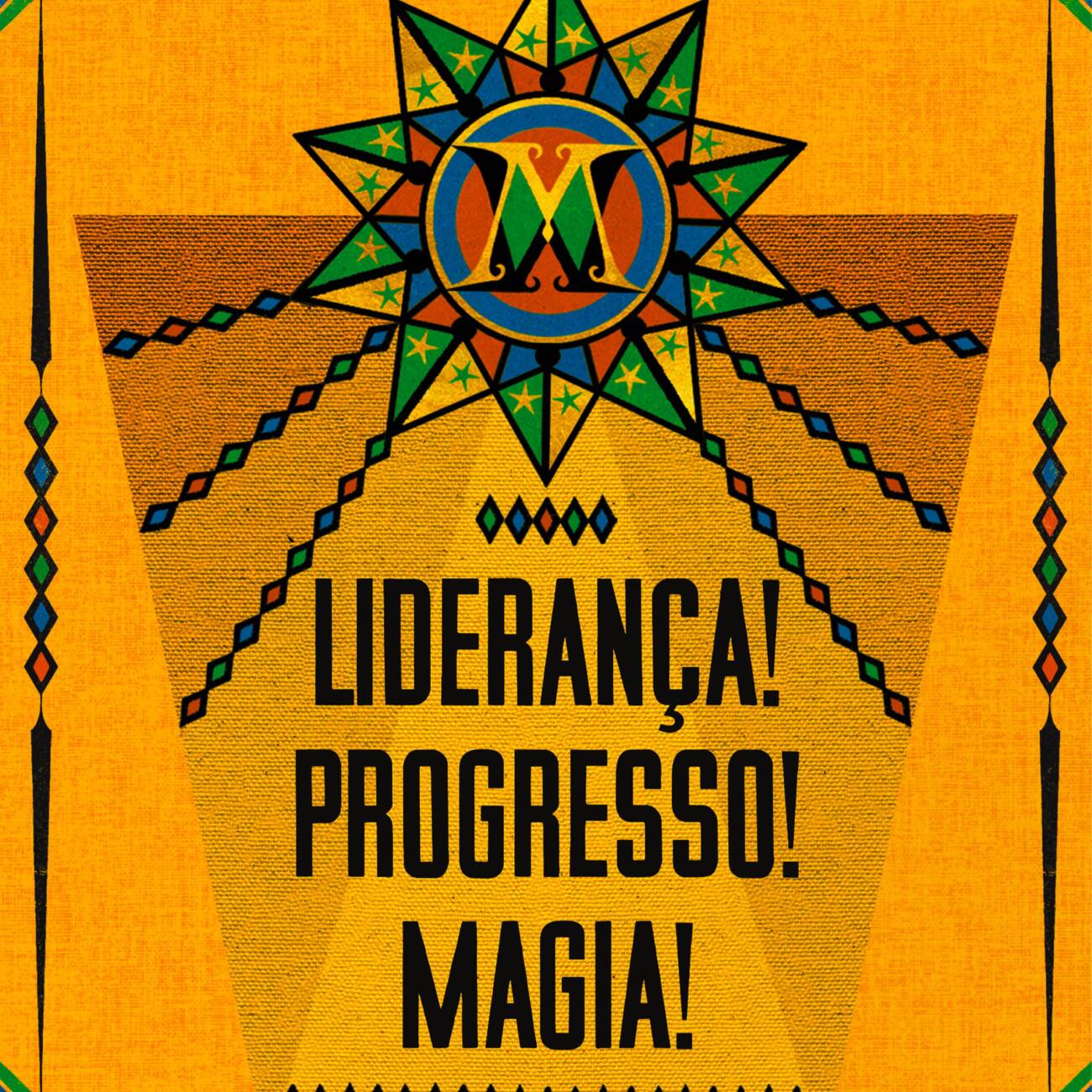Carte postale - Lideranca! Progresso! Magia! - La Muchette