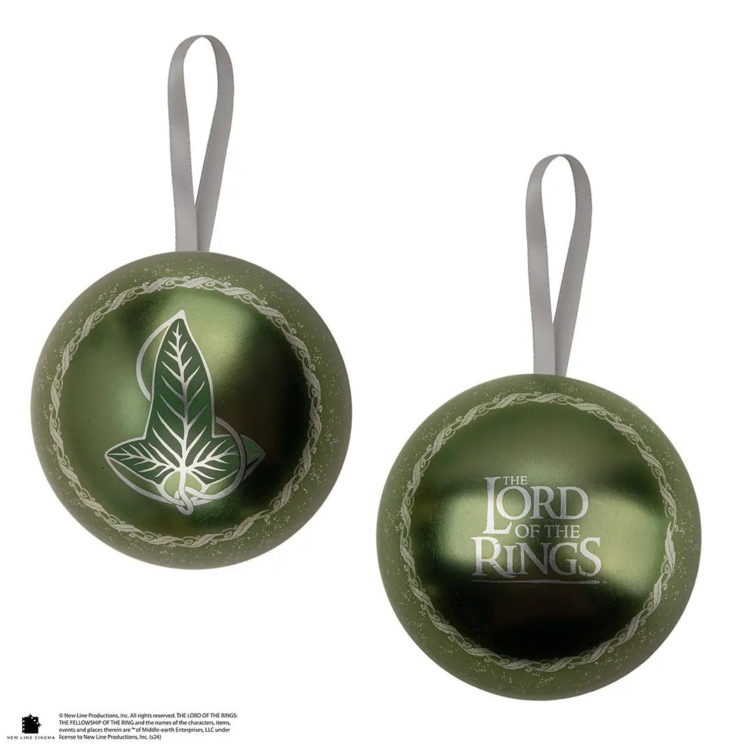 Boule de noël cadeau - Broche de la Lorien - La Muchette