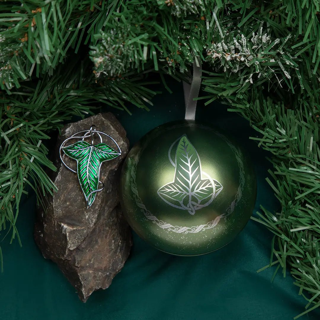 Boule de noël cadeau - Broche de la Lorien - La Muchette