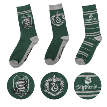 Lot 3 paires de Chaussettes Serpentard - La Muchette