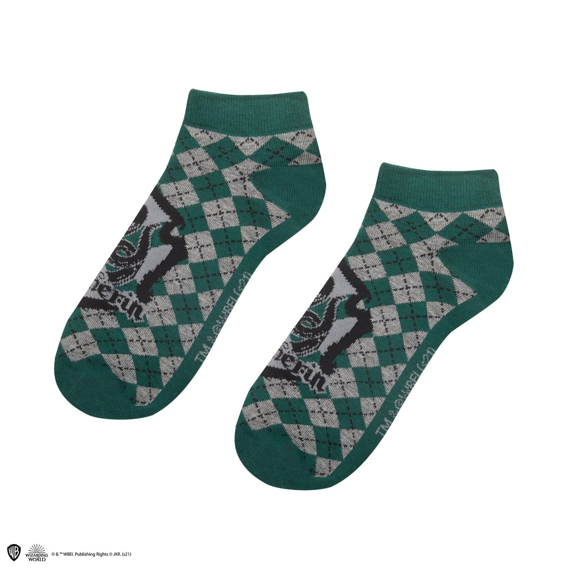 Lot de 3 paires de chaussettes courtes Serpentard - La Muchette