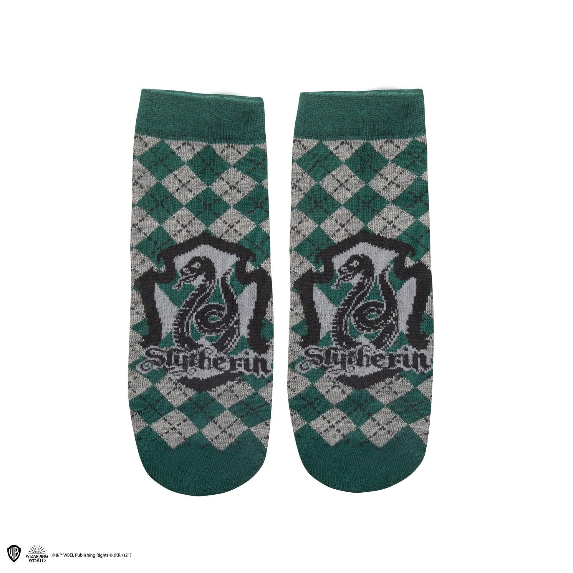 Lot de 3 paires de chaussettes courtes Serpentard - La Muchette