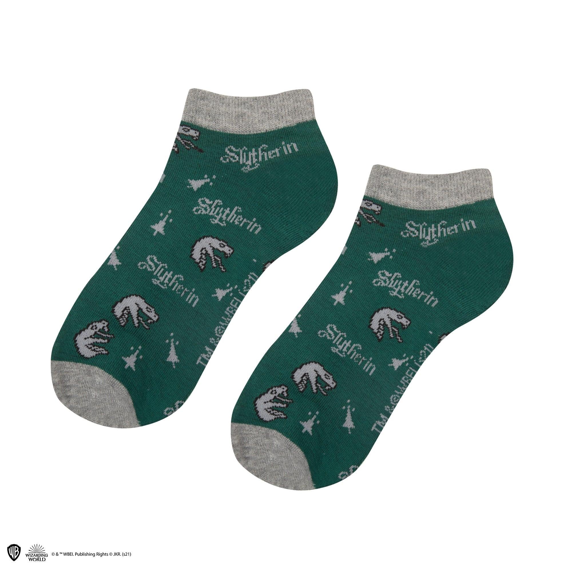 Lot de 3 paires de chaussettes courtes Serpentard - La Muchette