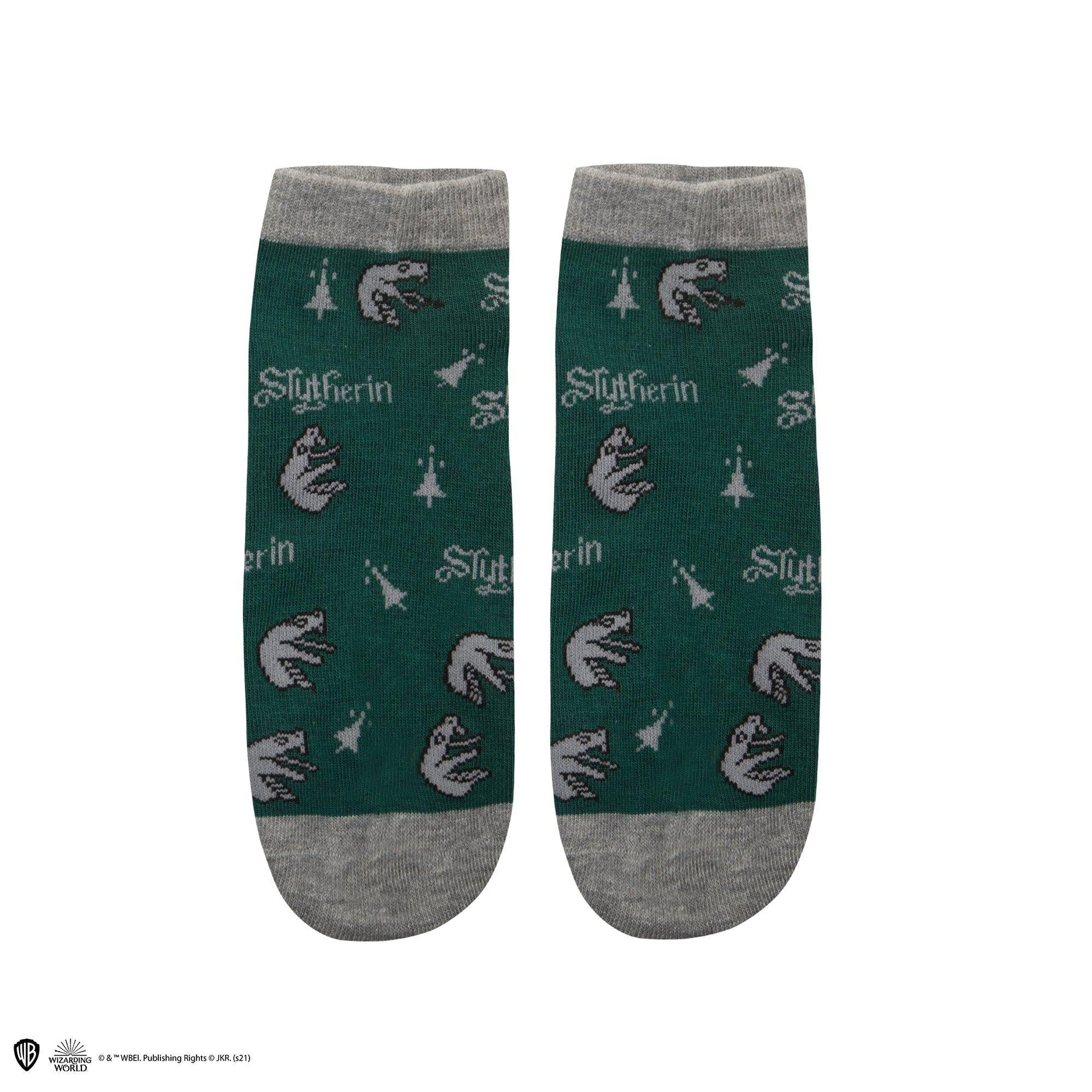 Lot de 3 paires de chaussettes courtes Serpentard - La Muchette