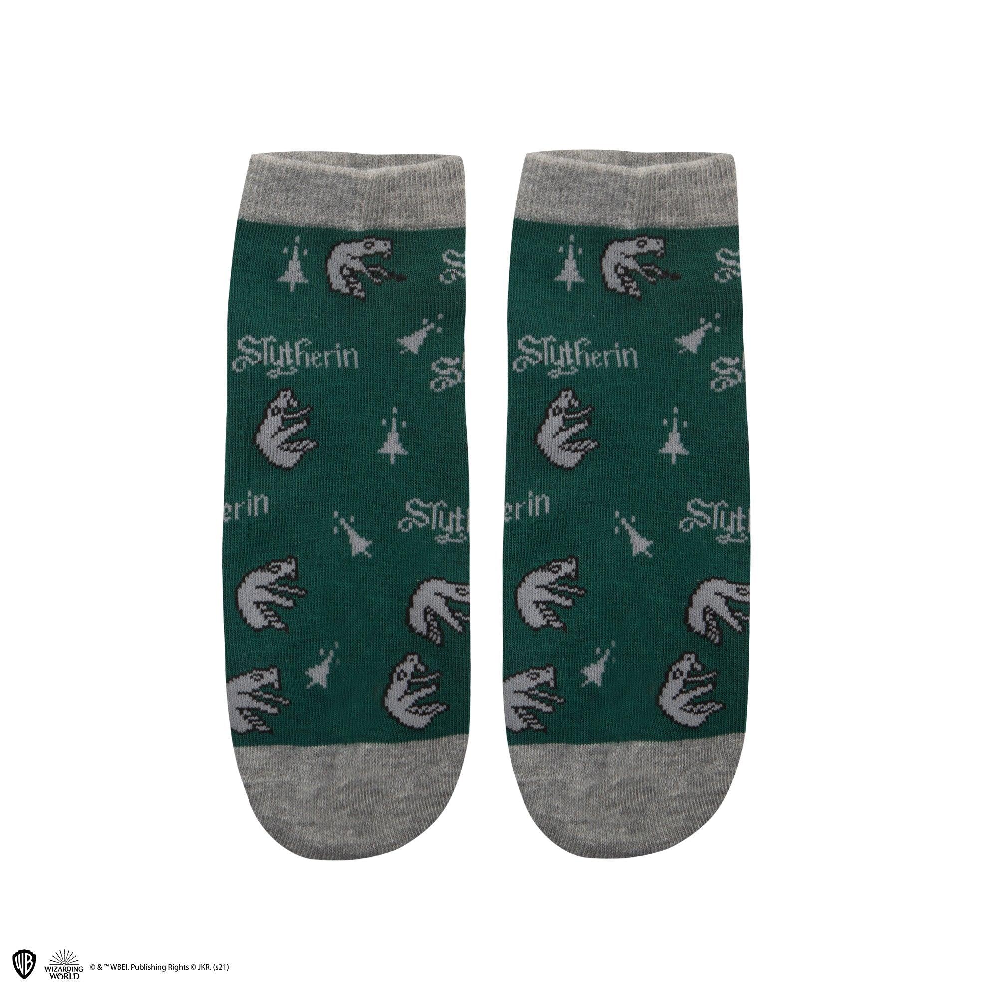 Lot de 3 paires de chaussettes courtes Serpentard - La Muchette