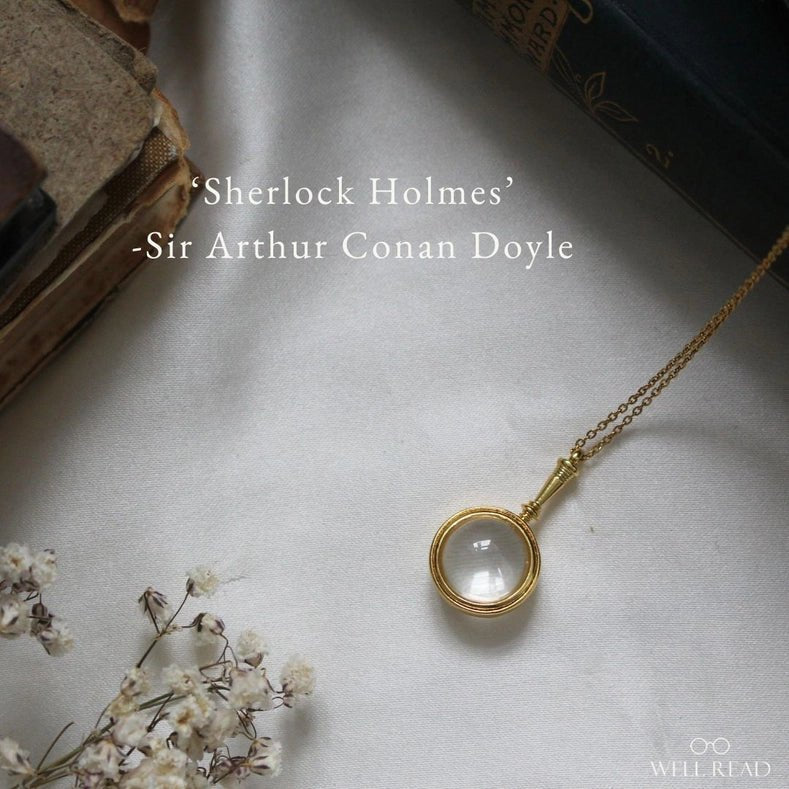 Collier loupe - Sherlock Holmes - La Muchette