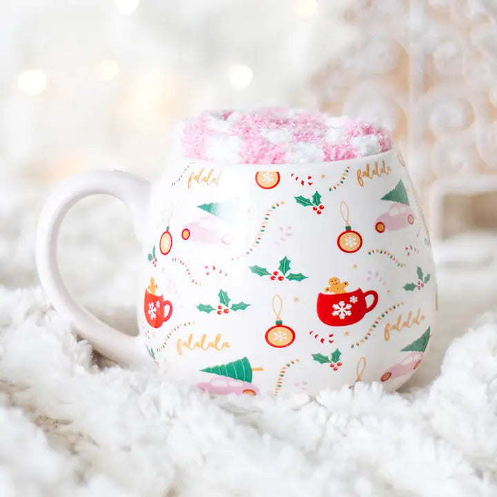 Ensemble De Mugs Et Chaussettes - Magie de Noël