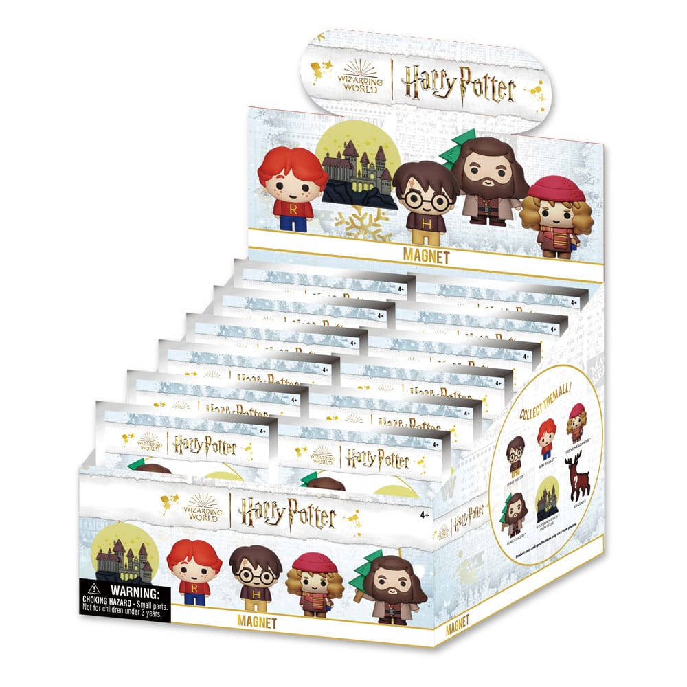 Magnets mystères Harry Potter Noël