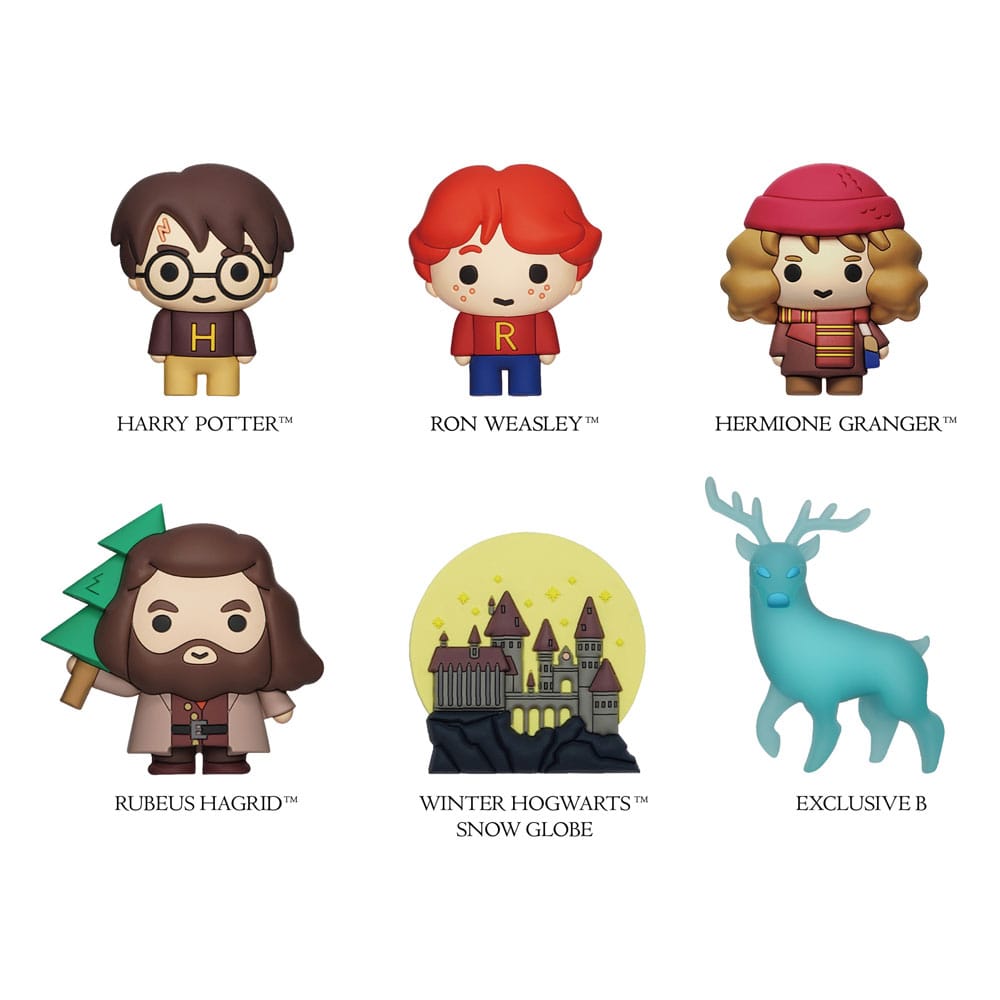 Magnets mystères Harry Potter Noël