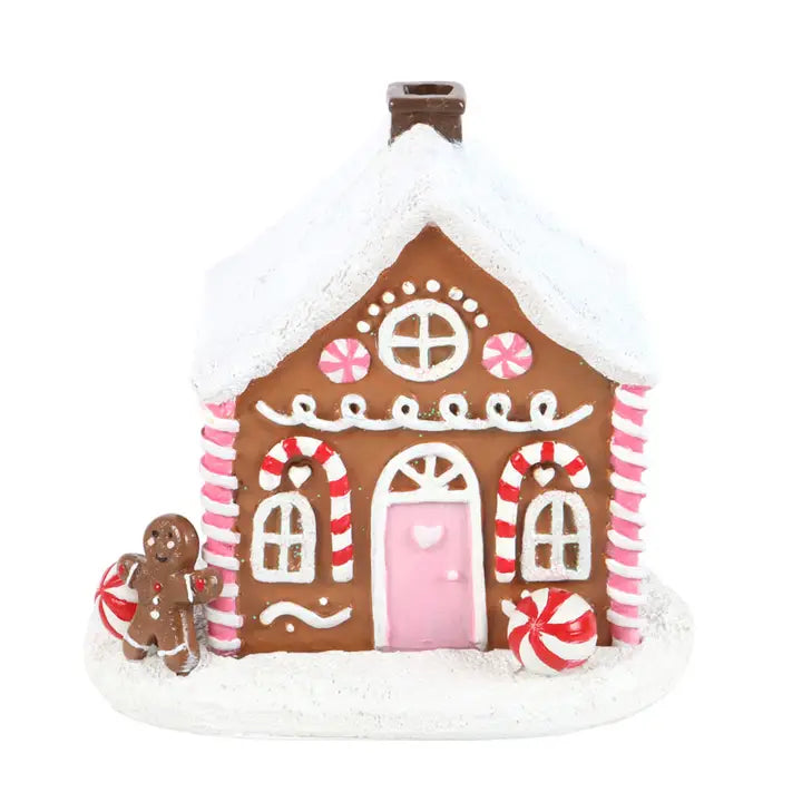Brûle encens de Noël - Maison en pain d'épice