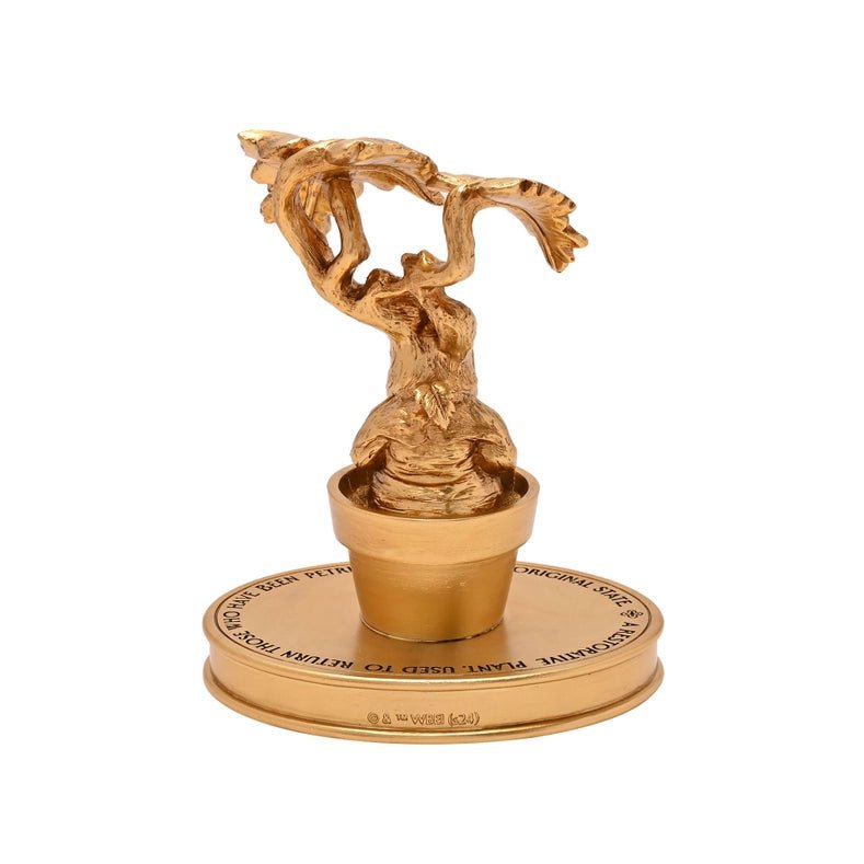 Figurine dorée - Mandragore - La Muchette