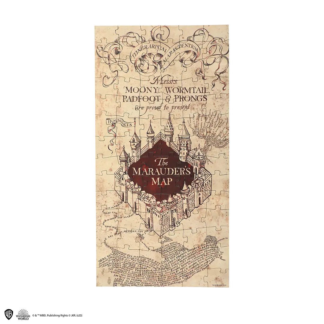 Boule de noël cadeau - Puzzle Carte du Maraudeur - La Muchette