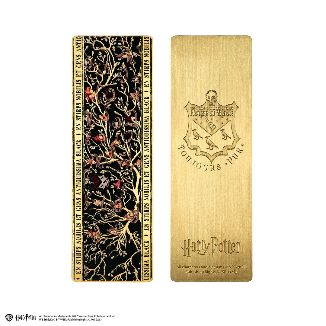 Marque-page métal - Famille Black