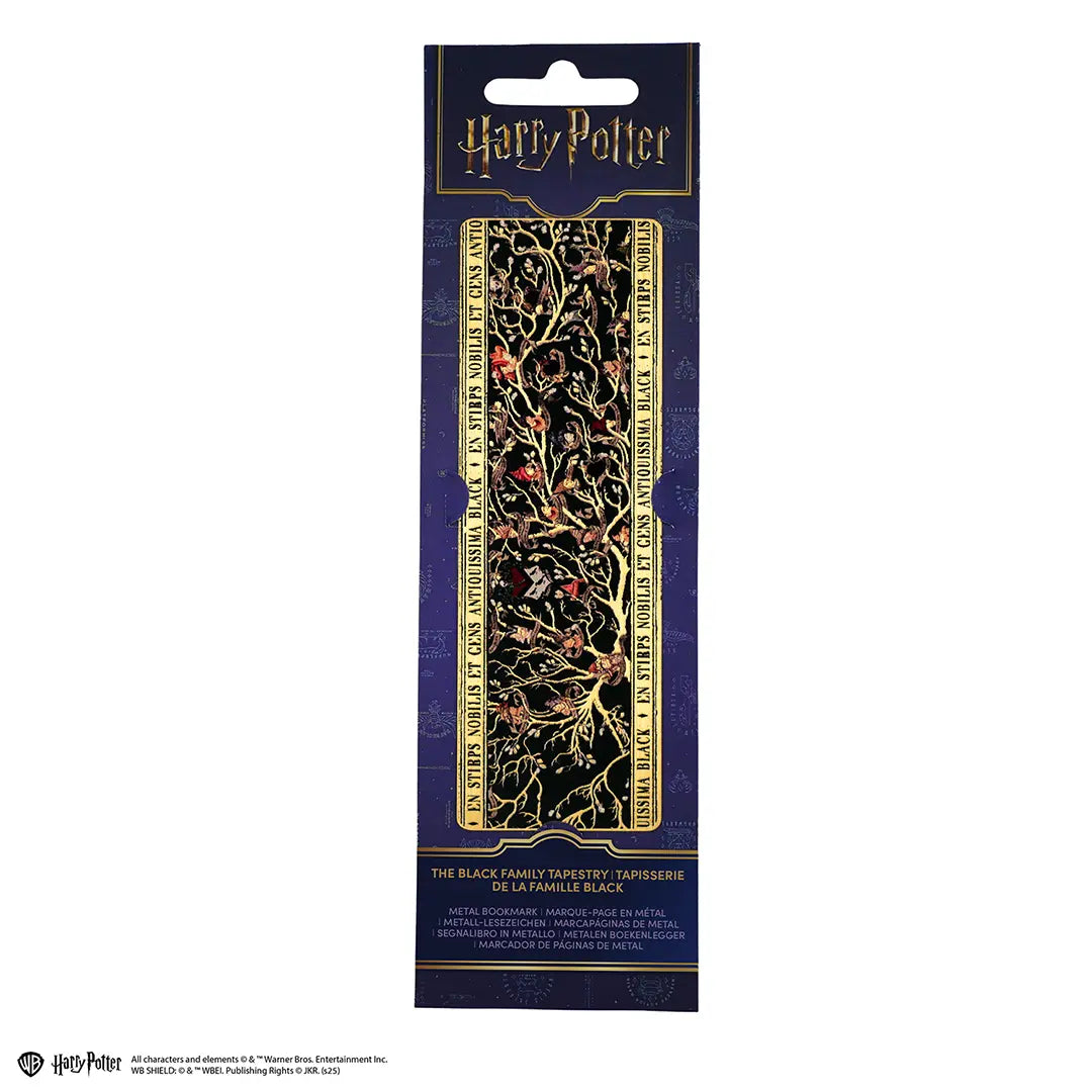 Marque-page métal - Famille Black