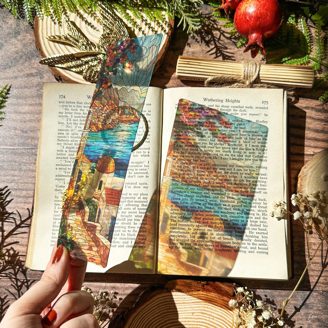 Marque-page Vitrail - Cour de l'Eté