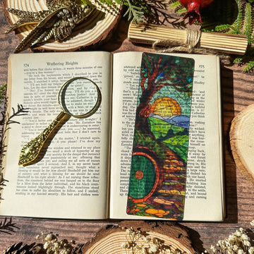 Marque - page Vitrail - Porte de Hobbit - La Muchette