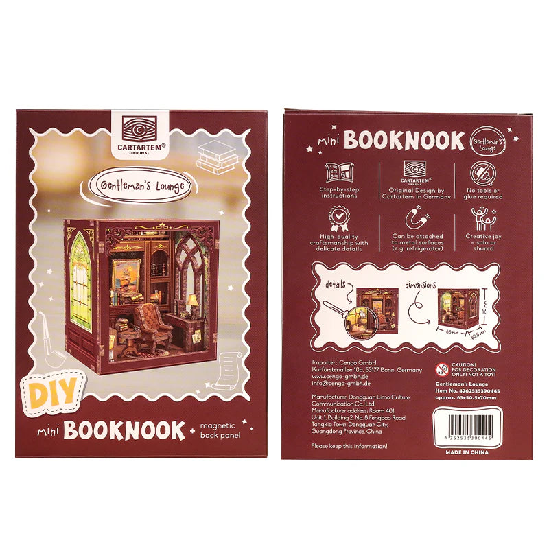 Mini Booknook Magnet - Bureau Enchanté