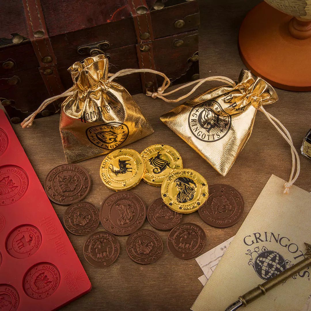 Moule à Pièces de Banque Gringotts en chocolat - La Muchette