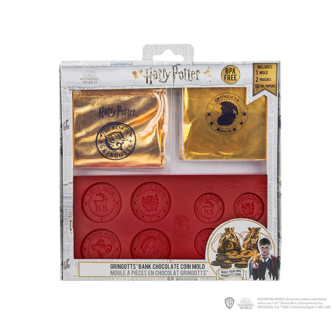 Moule à Pièces de Banque Gringotts en chocolat - La Muchette