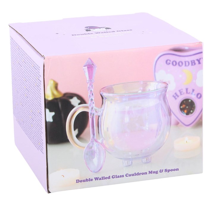 Mug Chaudron double paroi avec cuillière