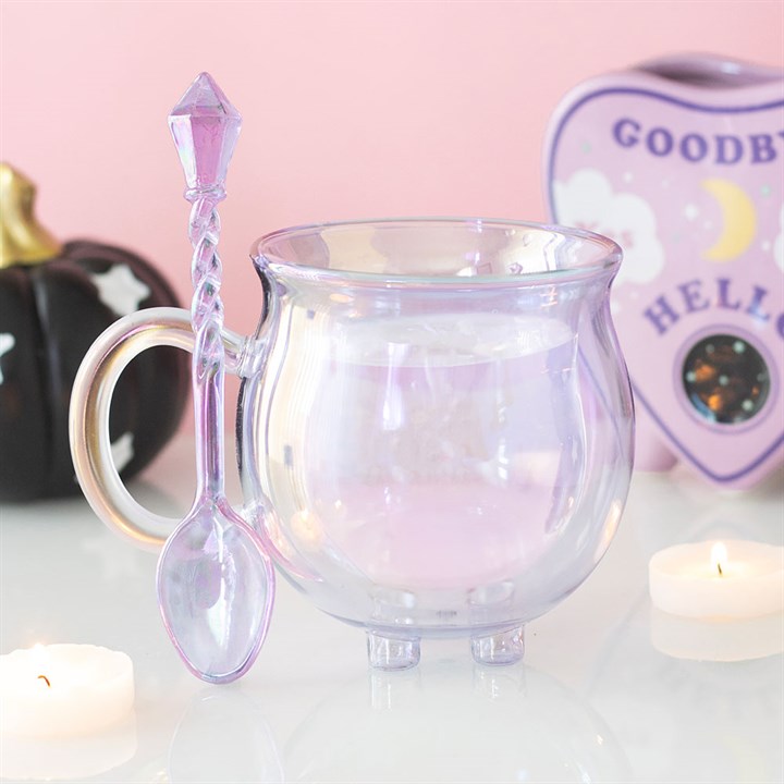 Mug Chaudron double paroi avec cuillière