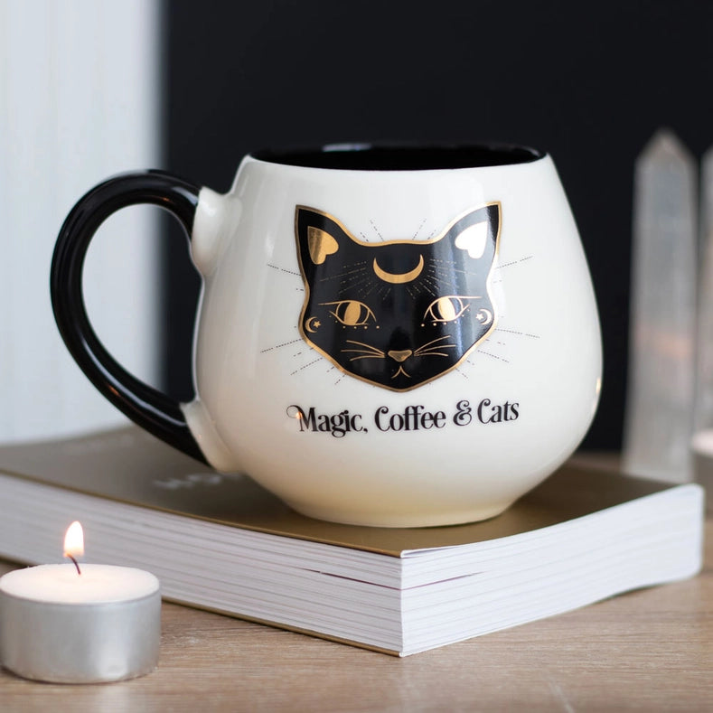 Mug Magic Coffee and Cats