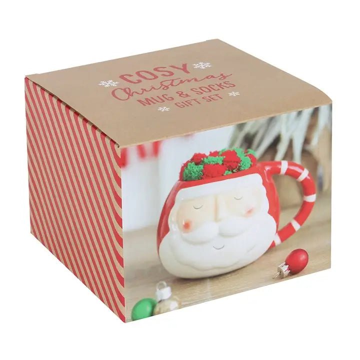 Ensemble Tasse Et Chaussettes - Père Noël - La Muchette