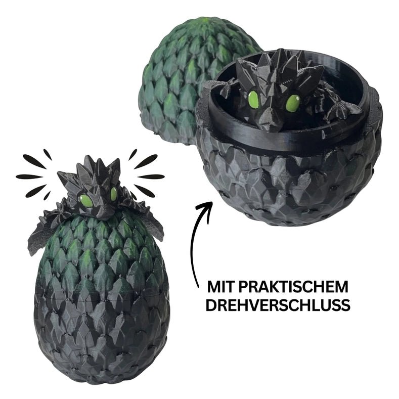 Oeuf de Dragon (compatible bébé dragon) - La Muchette