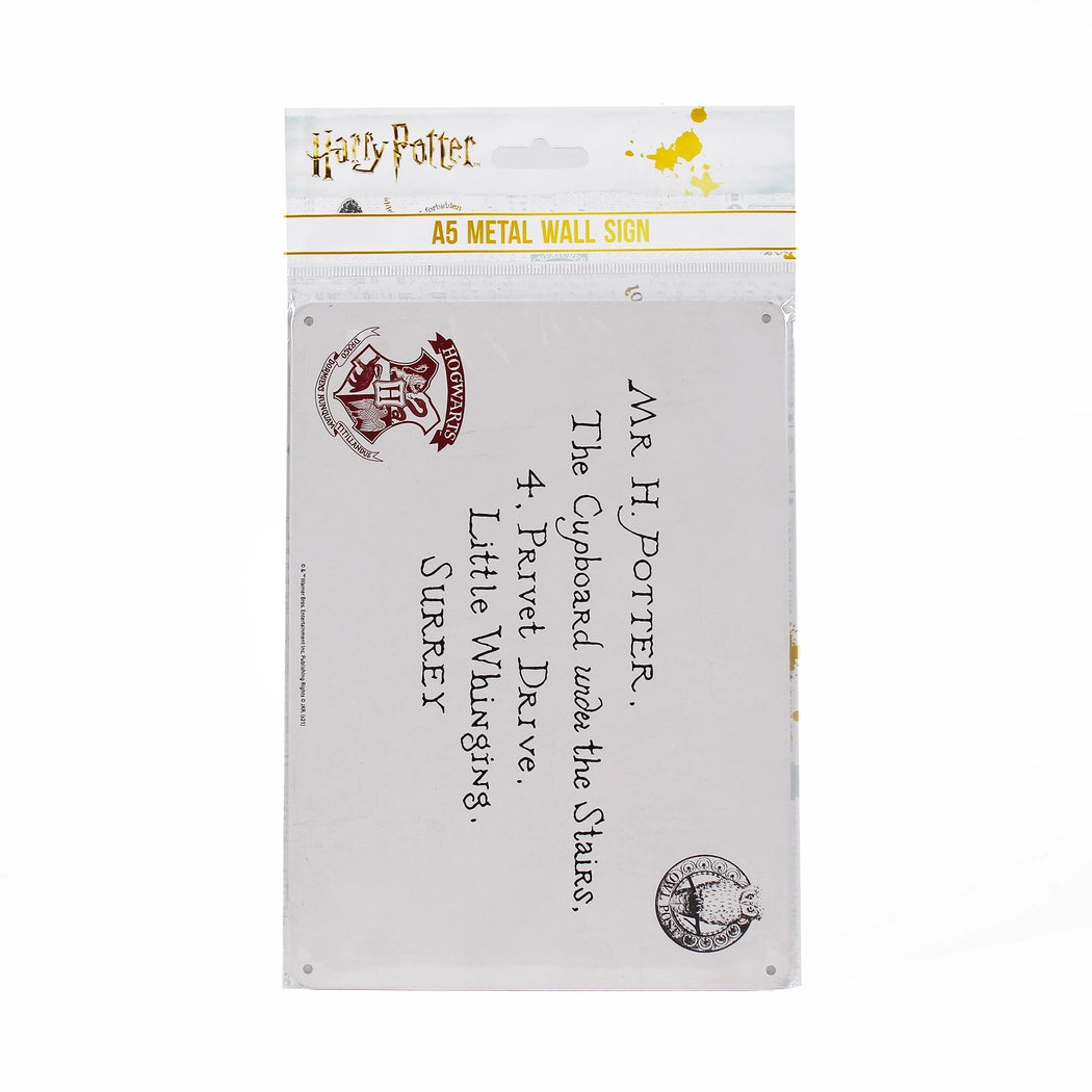 Panneau métal Lettre d'acceptation 21 x 15 cm - La Muchette