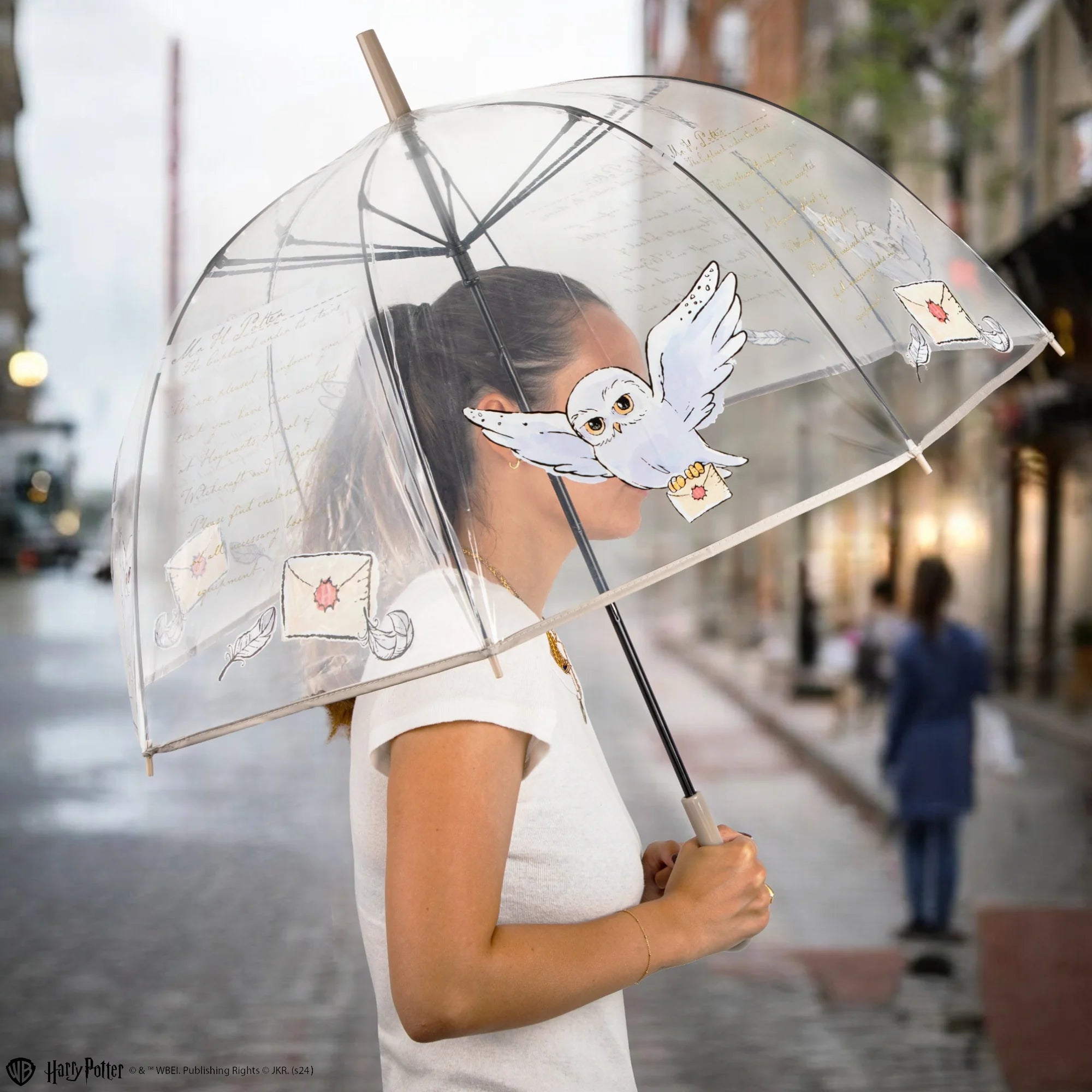 Parapluie transparent - Hedwige - La Muchette