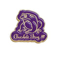 Pin's Chocogrenouille violet - La Muchette