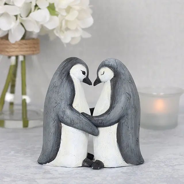 Décoration Pinguins "partenaires à vie" - La Muchette